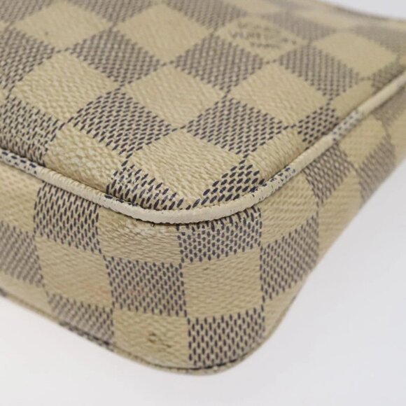 LOUIS VUITTON Damier Azur Pochette Accessoires Pouch - Picture 9 of 16